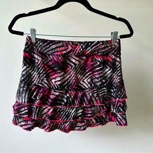🩷Sofibella Zebra Print Tennis Skirt (M)